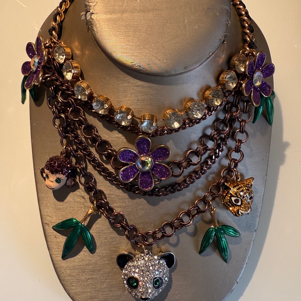 Betsey Johnson Jungle Necklace